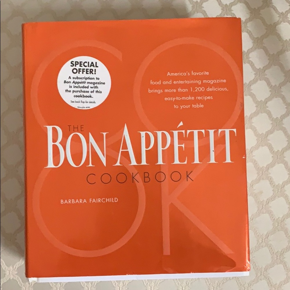 Bon Appetit cookbook